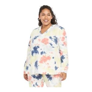 Livi Active By Lane Bryant Women's Size 18-20 Tie Dye Sweatshirt